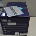 ClearSpace Clear Plastic Storage Bins  Pantry Organizers & Storage Containers, Cabinet Organizer - Home Organization Must Haves for Kitchen, Laundry Room, Office, Closet, Garage & Freezer (2 Pack)