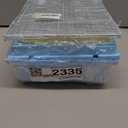 Tfwadmx Hamster Carrier, Dwarf Hamster Travel Cage, Portable Cages with Water Bottle, Gerbil Travel Carry Case Outdoor Vacation House for Small Mice(Blue,10.6”x8”x11.4”)