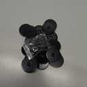 TRYMAG 150Lbs Rare Earth 12 Pack Strong Neodymium Cup Magnets with Holes for Tool Room, Heavy Duty Magnets with Adhesive Backing for Hanging, Extra Disc with Screws for Wall Mounting