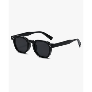 AIEYEZO Retro Sunglasses for Womens Mens Square Thick Framed Shades Trendy Vintage Sun Glasses