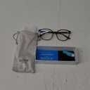 JFXQDR Women's Blue Light Blocking Glasses, TR90 Frame Computer Gaming Eyeglasses Anti Eyestrain & UV RF6208