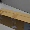 2 Pack Warm Gold Curtain Rods for Windows 72 to 144 Inches Adjustable Length Heavy Duty 1" Diameter Brass Window Curtain Rod with Solid Metal Finials for Outdoor Farmhouse Bedroom Kitchen Living Room