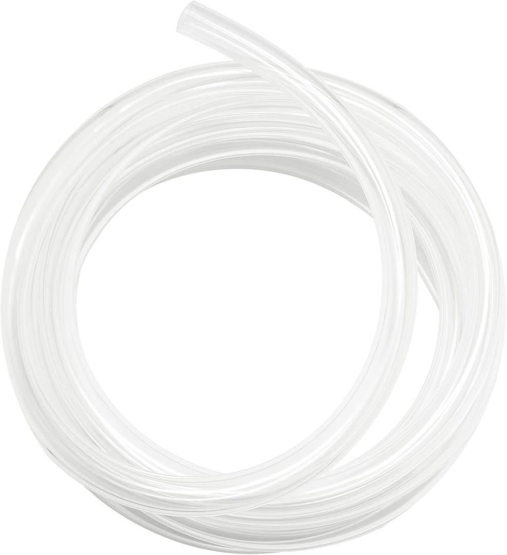 Clear Vinyl Tubing 3/4" ID  1" OD -10 Ft 30PSI,Flexible Plastic Tubing,Lightweight Plastic Tube,Oil Resistant Hybrid Multipurpose Industrial Vinyl Hose Clear Vinyl Tubing 3/4" ID  1" OD -10 Ft 30PSI,Flexible Plastic Tubing,Lightweight Plastic Tube,Oil Resistant Hybrid Multipurpose Industrial Vinyl Hose