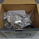 West Bend Electric Percolator Classic Style Coffee Maker with Heat Resistant Handle Base and Detachable Cord with Stainless Steel Stem and Basket, 12-Cup, Silver