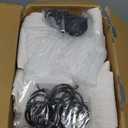 MIULEE Pinch Pleated Thick Linen Curtains 90 Inch 4 Panels Set Back Tab Memory Trained Pinch Pleat Semi Sheer Light Filtering Curtains Let Light in Window Drapes for Living Room Bedroom Beige White