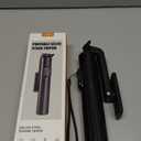 Selfie Stick Travel Tripod for Cell Phone with Remote Control and Phone Holder, Extendable Selfie Stick for iPhone, iPhone Tripod for Video Recording, 50 Inch, Black