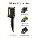 INFINITIPRO BY CONAIR 3-in-1 Styling Hair Dryer, 1875W Hair Dryer and 3 Attachments