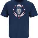 I Miss Tom T-Shirt for New England Football Fans (XL)