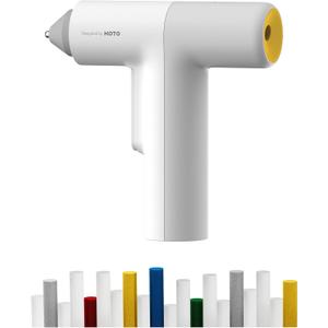 HOTO Cordless Hot Glue Gun Kit  40 Glue Sticks, 30s Fast Preheating, 3000mAh, Dual Anti-Scald Protection & Auto Dispensing  Safe for Kids, Anti-Drip Nozzle, Perfect for DIY, School Crafts & Repairs