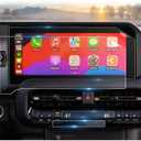 CDEFG (4Pcs/Set for 2025 2026 Toyota Land Cruiser Screen Protector, 12.3" Touchscreen + AC, 2024 2025 Land Cruiser (Land Cruiser/First Edition) Accessories Nano Film