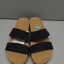 REEF Unisex-Adult Contemporary Kaia 2 Bar (8, Black)