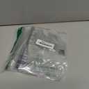 Clear A6 Binder with Elastic Band 1.8mm Thick PVC Notebook Cover 6 Black 20mm Diameter Round Rings Budget Binder Planner Cover Journal Folder Organizer for A6 Binder Pockets Paper Refills