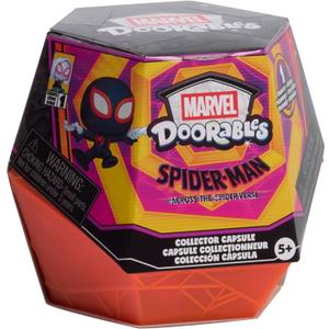 Marvel Doorables Spider-Verse Collector Capsule, Collectible Toy Figures, Holiday Stocking Stuffers, Gifts, Presents, Boys and Girls Ages 5 Up