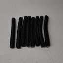 TOTiyea  Plastic Binding Coils, 215 Sheet Capacity, 25mm (1") Binding Spirals, 4:1 Pitch, Black