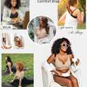 Comfortable Wireless Everyday Bras for Women Seamless Full Coverage T-Shirt Bra Breathable Support Brassiere (Beige)
