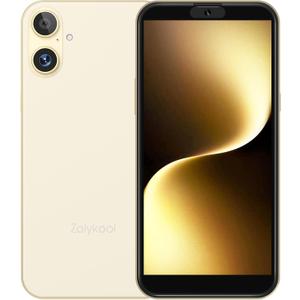 A2 | 4G | Android Phone | 6 Inch Screen | 2GB RAM Cell Phone | Unlocked for T-Mobile | 16GB | Face Unlocked Phones | 2025 | Dual SIM | Gold