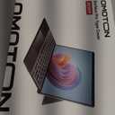 OMOTON Wireless Keyboard for Microsoft Surface Pro 7/7+/6/5/4/3 12.3 inch ONLY, Bluetooth Connection, Ultra-Slim Keyboard Type Cover with Touchpad, 7 Colors Backlit and Rechargeable, Grey