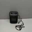 Space Heater, 1500W Electric Heaters Indoor Portable with Thermostat, PTC Fast Heating Ceramic Room Small Heater with Heating and Fan Modes for Bedroom, Office and Indoor Use (Black)