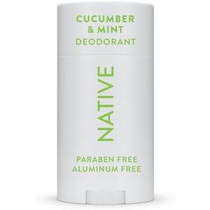 Native Aluminum-Free Clean Deodorant with Natural Derived Ingredients, 72HR odor control | Deodorant for Women and Men, With Baking Soda, Coconut Oil, Shea Butter | Cucumber & Mint