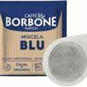 Caffè Borbone Espresso Pods, Miscela Blu, Blue Blend, Dark Roast ESE Pods - 150 Count Exp. 03/31/2027