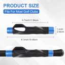 Golf Grip Trainer Aid, Golf Swing Training Aid, Grip Trainer Golf Club to Improve Train Correct Right Hand Position