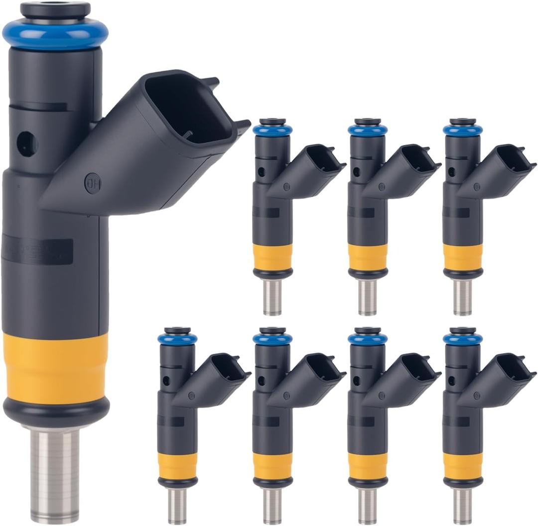 Fuel Injectors Replacement Fits for:-Dodge Charger Durango for:-Ram 1500 2500 3500 Pickup for:-Jeep Commander Grand Cherokee 5.7L 2009-2018 8PCS OE#05037479AA FJ732
