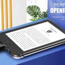 MoKo Clear Case for 6" All-New Kindle (11th Generation-2024/2022 Release), Ultra Clear Soft TPU Slim Flexible Transparent Skin Bumper Back Cover Shell for Kindle 11 2024