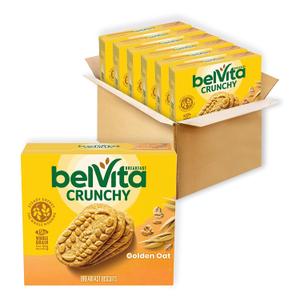 belVita Breakfast Bars Biscuits, Golden Oat, Blueberry, Cranberry Orange, Cinnamon Brown Sugar, 30 Total Packs, 6 Boxes BBD: 06-12-26
