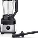 Braun TriForce Power Blender - Powerful 1200 Watt Countertop Blender with 10 Manual Speeds, 3 Texture & 3 Food Settings, Stainless Steel Blades for Effortless Emulsifying, for Smoothies, Purees & More