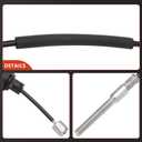A-Premium Front Side Parking Brake Cable Assembly Compatible with Ford and Mercury Models: Escape 2005-2007, Mariner 2005-2007 - Replace# 5L8Z2853BA