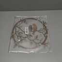 Ferraycle Metal Wall Art Bird on Tree Branch Silhouette Bird Art Decor for Living Room Garden Bedroom Office Home Wall Housewarming Party Decor(Dark Color)