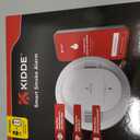 Kidde Hardwired Kidde App Enabled Smart Smoke Detector with AA Backup Battery, Interconnected Alarm, Manufacturing Date: 2025 SEP. 29