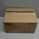 100 Feet C9 Christmas String Lights, Waterproof Commercia Led Outdoor Christmas Lights with 100 Strawberry C9 Bulbs, Extendable UL Certified for Party Holiday Wedding Indoor Outdoor Xmas Decor (C9 Pure White)