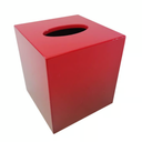 Tissue Box Cover, Red (Pack of 2)