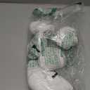 Nike Unisex Adult Everyday Cushioned Training Ankle Socks (6-Pack) (Small, White/Black)