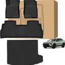 Peleus Floor Mats & Trunk Mat for Chevy Trax/Buick Envista 2024 2025 2026 All Weather TPE Protection Floor Liners Full Set with Cargo Liner for 2024 2025 Chevy Trax Buick Envista Accessories