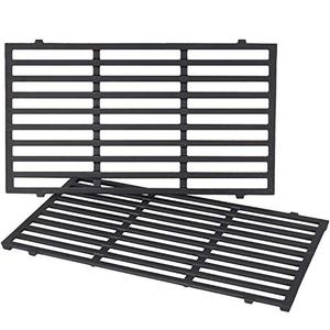 X Home 7637 Grill Grates Replacement for Weber Spirit E/S210 (2013), Spirit II E/S-210 (Front-mounted Control) Gas Grill Replacement Parts, 17.5 x 10.2 Inch, 2-Pack