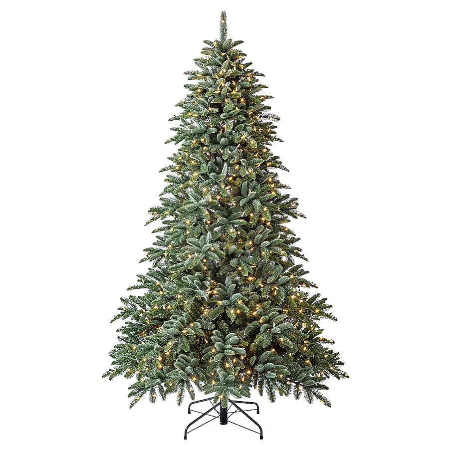 6FT Pre-Lit Artificial Christmas Tree with 180 LED Lights Branch Tips Green Xmas
