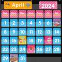 REGELETO Large 44 Pockets Calendar Pocket Chart for Classroom with 85 Cards, Size:25 X 24 Monthly Calendar and Weather Black Pocket Chart for Kids Learning for Home or Kindergarten (44 Pockets)