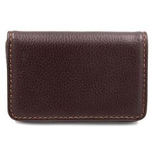 RFID Blocking Wallet - Minimalist Leather Business Credit Card Holder with Magnetic, Coffee, Small  RFID Blocking Wallet - Minimalist Leather Business Credit Card Holder with Magnetic, Coffee, Small