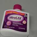 MiraLAX Laxative Powder, Gentle Constipation Relief for Adults, Stool Softener with PEG 3350, Nonstimulant Laxative, No Harsh Side Effects, Osmotic Laxative, 45 Dose