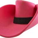 FUNSTITUTION Giant Foam Cowboy Hat - Oversized Huge Cowboy Hat - Silly, Crazy and Funny Pink Hats for Adults and Kids