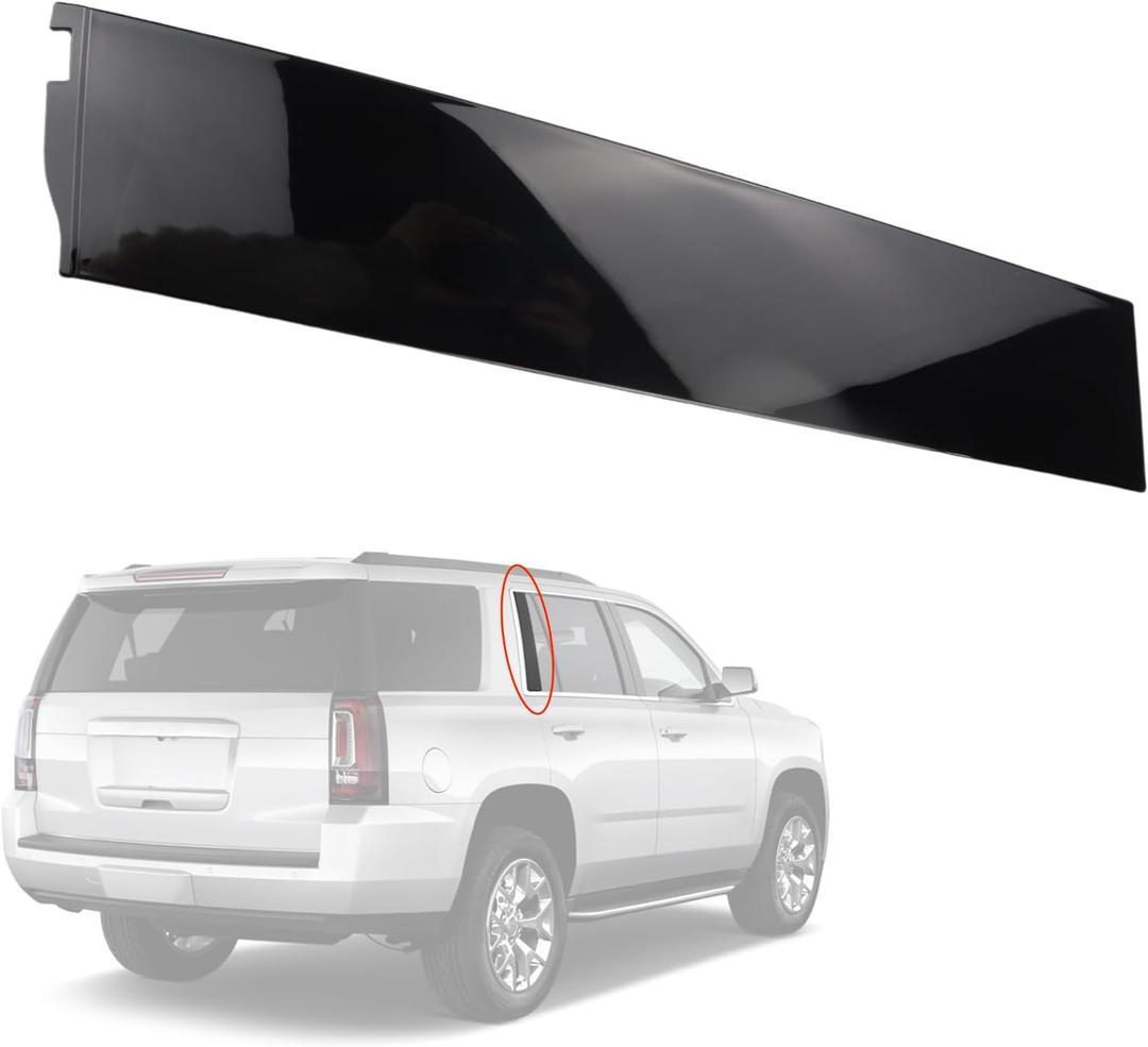 926-246 Rear Passenger Side Rearward Door Applique Molding Compatible with Cadillac Escalad Chevrolet Tahoe GMC Yukon 2015-2018 22837466 84263149