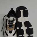 Steve Madden Women's Possession Sneaker (9.5, Black/Tan)
