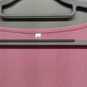 Nimsruc Sexy Crew Neck Lounge Long Dress Fitted Long Sleeve Ribbed Bodycon Maxi Dresses for Women 2024, Small , Pink