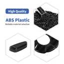 for F150 Power Seat Switch Cover Trim Fit for Ford F150 2015+ for Bronco/Bronco Sport 2021+ for Maverick 2022+ Black Carbon Fiber Interior Accessories 6pcs