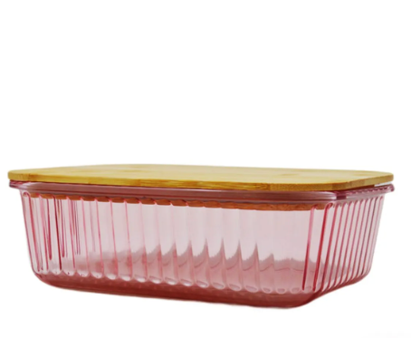 Alta Glass Food Container With Bamboo Lid 51.3 oz