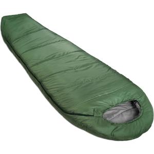 Amazon Basics 20F Cold Weather Mummy Sleeping Bag for Hiking, Outdoor Camping with No-Snag Zipper, Portable, 82" x 33", Olive Green