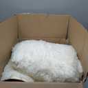 KICHOWUA Thick Area Rug 6x9 Cream White Fluffy Shag for Bedroom Living Room, Soft Plush Washable Thickened NonSlip Fuzzy Furry Carpet, Modern Shaggy Large Rugs for Kids Nursery Boys Girls Dorm, Ivory