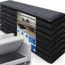 Heavy Duty Sofa Cushion Support Board for Fixing Sagging Sofas, 21.5" x 70" Laminated Wood Sofa Cushion Support Board, Double Sided Non-Slip Deep Support and Protect Sofa Cushions (Black)